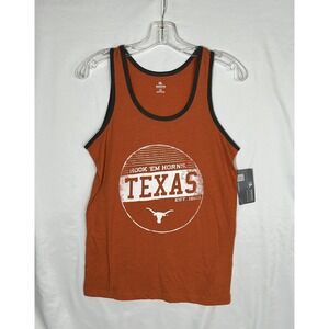 Texas Longhorns KA Knights Apparel orange tank Size men's small‎